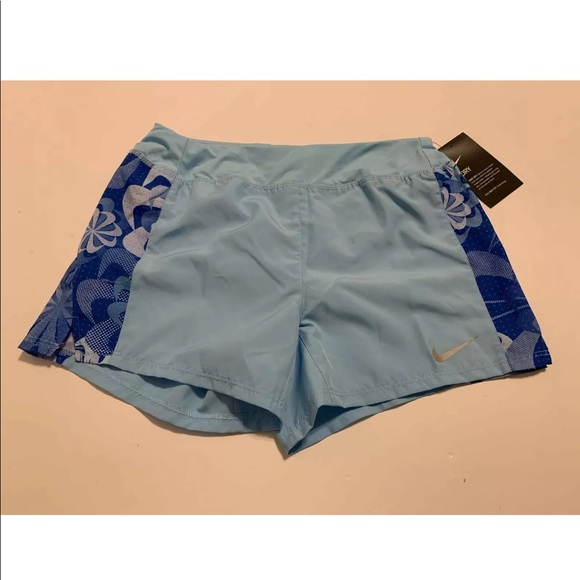 Nike Other - NWT NIKE Dry Running Dri Fit Girls Shorts Blue 🍁